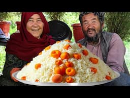 Viral Cozy Kishtah Rice Recipe by Elderly Couple | Soul Food, Nature Cooking