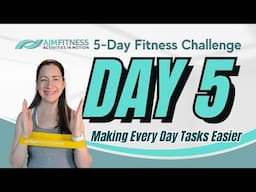 (DAY 5) 5-Days to a Stronger You Fitness Challenge | Exercises to Get You Into a Low Car