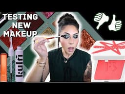 TESTING NEW MAKEUP - This palette......STOP!! KLARITY COSMETICS - MERIT - FENTY- LAWLESS & MORE!!