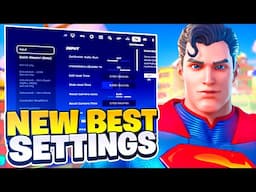 *NEW* BEST Controller Settings For Fortnite Season Superhero! (PS4/PS5/Xbox/PC)