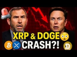 XRP & DOGE CRASH?! 🔥 What Just Triggered This MASSIVE Crypto Dump! | Bitcoin, Ripple, Dogecoin News