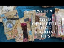 70 in 7 What Did We Make &  LOADS of Quick and Easy Tips