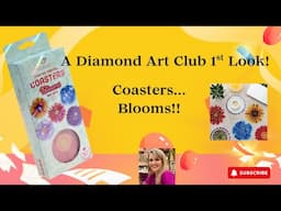 A DAC 1st Look & Ideas! Floral Coasters!