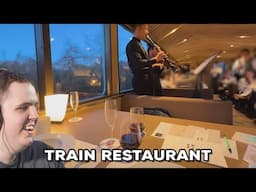 Luxurious Dining in Train Restaurant | AdmiralBulldog Reacts to Dancing Bacons