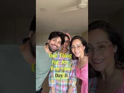 One Thing For Joy: Day 8! Ludo with friends🩷 ​⁠@ankushbahuguna ​⁠@shibani_bedi 🥰