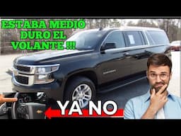 CHEVROLET SUBURBAN EL VOLANTE ESTA DURO C0035 C0040 U0415 U0401