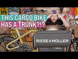 Cargo Bike Review: A Look at the New Carrie Compact eCargo BIke from Riese & Muller!