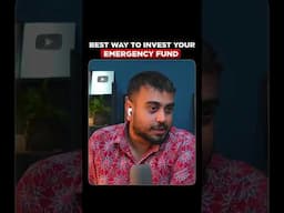 Apne EMERGENCY FUND ko kaise invest kare?
