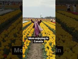 Mom Enjoying In Canada