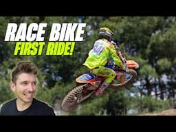 I Crashed My BRAND NEW RACE BIKE into a Mud Hole🤦🏼‍♀️