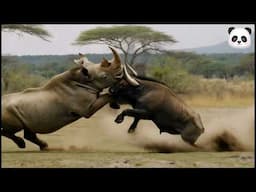 Unbelievable Animal Fights | Nature's Deadliest Duels | Crocodile vs Zebra, Rhino vs Buffalo!