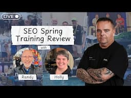 SEO Spring Training Review