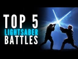Top 5 BEST Lightsaber Duels In Star Wars