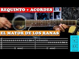 Tutorial | El Mayor De los Ranas | Victor Valverde ft JR Torres | Requinto | Acordes | TABS