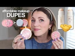 Affordable Makeup Dupes for Expensive Viral Products 2025 // Get the look for less!!