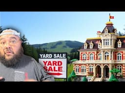 Treasure Hunting in City Wide yard Sales FOUND Huge LEGO jackpot