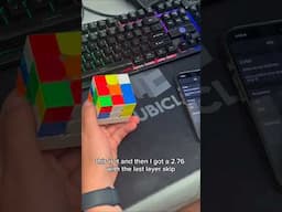 Luke Griesser solves a Rubik's cube in 2 seconds [Cubing.GG]