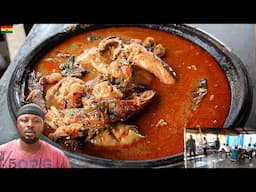 Best Kokonte Joint at Israel Park || Ghana Food Tour - Ep. 1