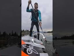 How to turn a paddle board WITHOUT moving.