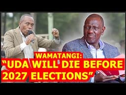 ‎😭😭KIAMBU GOV WAMATANGI PROPHECY THE DÈATH OF UDA PARTY, SAYS THERE IS LIKELIHOOD TO CHANGE NAME 🤣🤣🤣