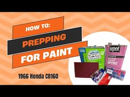 How To Prep A Motorcycle Project for Paint to Save TONS of Time