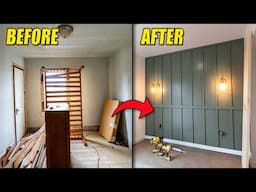 DIY Accent Wall In My Master Bedroom!