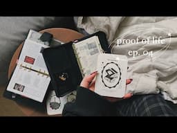 proof of life | ep. 04 ✸ the horrors (general update)