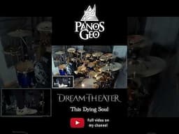 Dream Theater - This Dying Soul | DRUM COVER (3) 🥁🥁🥁 #shorts