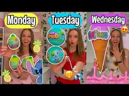 OPENING *SUMMER* THEMED MYSTERY TOYS FOR AN ENTIRE WEEK CHALLENGE!!😍☀️🍦👙🌊 (100+ FINDS!!🫢✨)