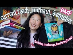 My Current Reads, Fashion, Snacks & Beauty Product Empties