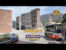 Complete Studio Tour Universal Studios Hollywood Backlot Tram Emmett Jacob 4K UHD April 15, 2025