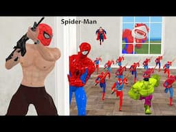 Siêu nhân nhện🔴Spider-Man Betrayed by Superman Rescue Hulk vs Venom 3 vs Superhero vs Squid game 3