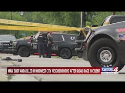 Man shot and killed in Midwest City neighborhood after road rage incident