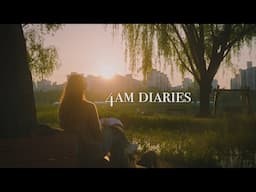 4am diaries 🌿 calming morning rituals for peace of mind before work