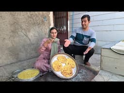 The great love of two loving couples: baking local bread