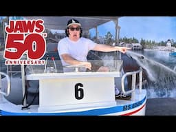 JAWS 50th at Universal Studios Florida: Easter Eggs, Tribute Store Tour & Attraction History!