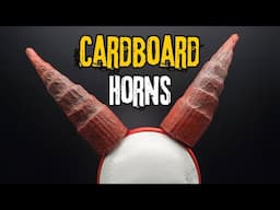 I Spent $0 to Make These Spooky Cosplay Horns and So Can You!