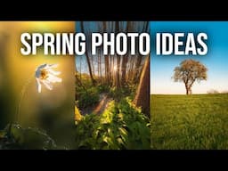 3 Must Try SPRING PHOTOGRAPHY Ideas (With Settings & Tips)!