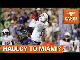 SCOOP: Will Miami BEAT Ole Miss + LSU For AJ Haulcy??| Hurricanes Portal Strategy Revealed