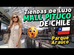 EL MALL MÁS LUJOSO DE CHILE 😱 | Caminata por Parque Arauco en 4K