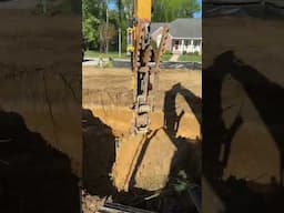 Digging a perfect hole