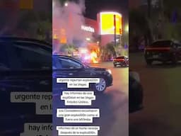 Explosión en Las Vegas. #protestas #vandalismo #trump