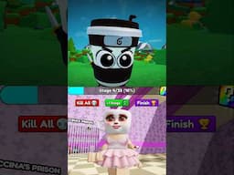 hungry cappuccino assassino vs ballerina cappuccina 💀 #shorts #roblox Roblox Obby