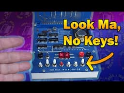 Front Panel Ops on a Rare 1976 Computer! | RCA COSMAC Microtutor Front Panel Operation