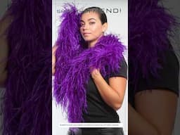 Ostrich Feather Boas, Today's Hottest Trend