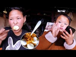 a village family in rural Nepal || life in rural Nepal @Ritarojan