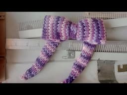 How to Machine Knit a Hair Bow