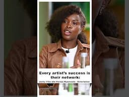 Building strong relationships with other artists is your greatest asset ~ ​⁠@AwinjaNyamwalo
