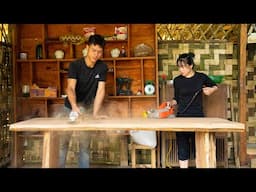 Building Traditional Cooking Stoves, Gardening and Harvesting, Family Farm