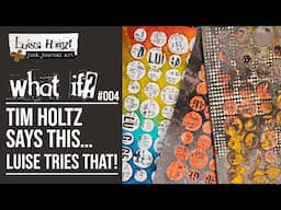 What if we did the opposite of what Tim did? RESIST TECHNIQUE: JUNK JOURNAL EPHEMERA & CARDS! #004